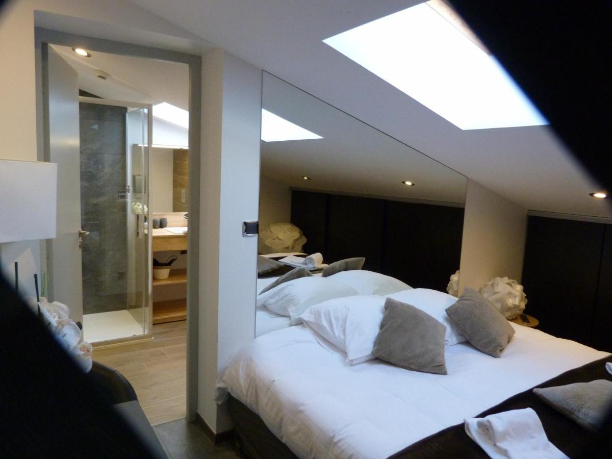 Aux 500 Diables Eco Lodge - Hotel Chambon-sur-Lac Exteriör bild